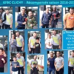 KFBC CLICHY    Récompensés saison 2016-2017